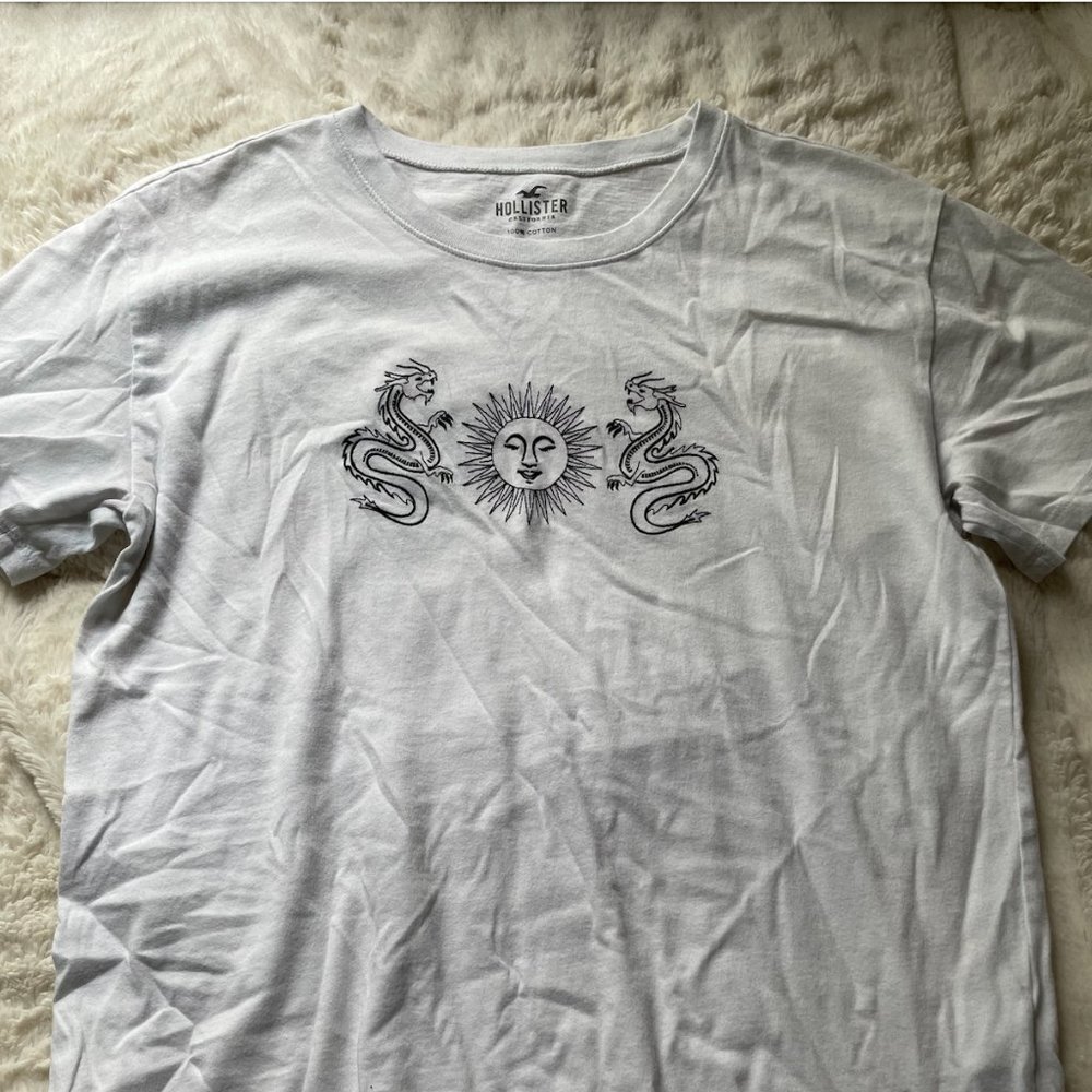 Hollister White Shirt